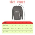 thumbnail image 5 of Gildan Men's Heavy Cotton Long Sleeve T-Shirt, 100% Cotton, Adult T-Shirt, Classic fit Tee, Charcoal, XL, 5 of 5