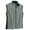 Sage Brush/Black, variant on Mens Microfleece Outdoor Vest -Ash City