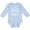 AE-Light Blue, variant on Inktastic Little Sister Gift Girls Long Sleeve Baby Bodysuit