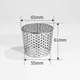 thumbnail image 2 of KeirineCC 304 Stainless Steel Mesh Vent Cap - Bird & Rodent Proof Cone Cover with Debris Blocking Design,Fits PVC/Metal Pipes for Roof Vents,Gutters & Downspouts (2.56 Inch / 65 mm)-1PCS, 2 of 7