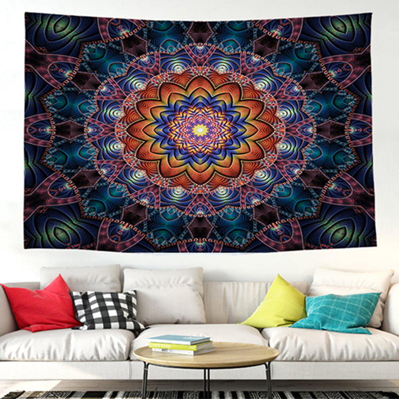 Peacock Animal Wall Hanging Tapestry Psychedelic Bedroom Home Decoration