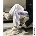 thumbnail image 3 of New Men's Stripe Tie-dyeSweatpants Male Casual Jogger Trousers Hip Hop Korean Streetwear Drawstring pantalones hombre, 3 of 6