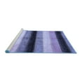 thumbnail image 2 of Ahgly Company Machine Washable Indoor Rectangle Abstract Blue Modern Area Rugs, 8' x 10', 2 of 4