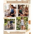 thumbnail image 6 of Beaisland 3 Pack Women Maternity Tank Tops Sleeveless Pregnancy Tank Shirts Postpartum Tops Basic Shirts Summer, 6 of 7