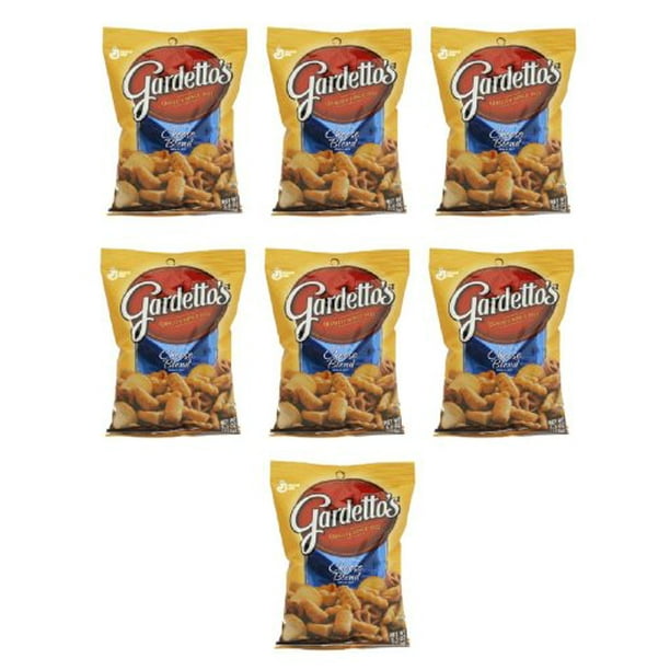 Gardettos Italian Cheese Blend Snack MIX 7 Bags of 5.5oz