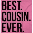 thumbnail image 2 of Best Cousin Ever Family Relatives Womens Fitted Plus Size Graphic Tee Brisco Brands 3X, 2 of 5