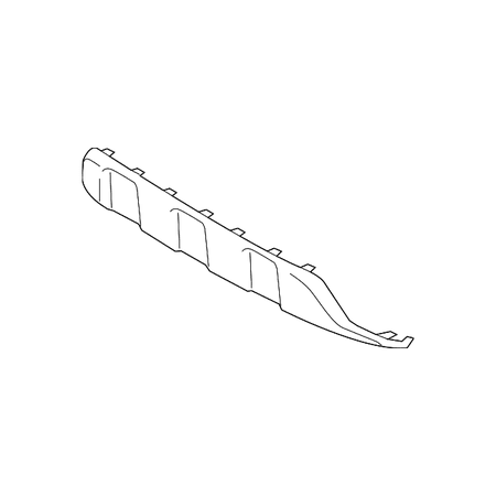 Lower Trim Panel - Genuine OE Toyota Lower Trim Panel 53911-04210