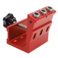 thumbnail image 3 of Hole Jig Aluminum Alloy Woodworking Industrial Supplies Processing Board Thickness 10mm‑35mmRed, 3 of 5