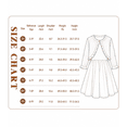 thumbnail image 7 of Aideaone Toddler Girl Sleeveless Dresses with Long Sleeve Ruffle Cardigan 2 Piece Fall Outfit Set for Little Girls 2T-9T, 7 of 7