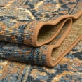 thumbnail image 5 of Unique Loom Outdoor Traditional Collection Area Rug - Nosara (6'  Square Blue/Light Blue), 5 of 8