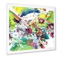 thumbnail image 2 of Designart 'Wildflowers and Vibrant Wild Spring Leaves X' Modern Framed Art Print, 2 of 4