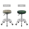 thumbnail image 6 of Lsque Dinosaur and Bone Round Bar chair cushion covers Velvet Fabric Premium Comfort Protects from Scratches and Stains for 14-17 Inch Chair- 14 inch, 6 of 7