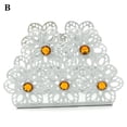 thumbnail image 2 of Hollow Napkin Holder Paper Towel Dispenser Tissue Rack Party Dining Table Decor, 2 of 10
