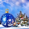 thumbnail image 4 of Bola de ambiente gigante de 60 cm con bola inflable de Navidad que brilla intensamente a prueba de agua Hugtrwg  Para estrenar, 4 of 8