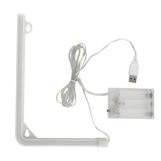 Letrero de neón LED con forma de letra L para pared, luz decorativa para decoración de bodas y fiestas, color rosa