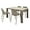 Taupe, variant on Compamia 5 Piece Air Extension Dining Set in White