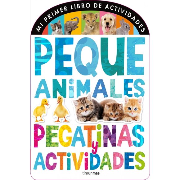Pequeanimales. Pegatinas y actividades Blanco