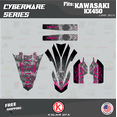 thumbnail image 2 of Kalair GFX Graphics Kit for Kawasaki KX450F (2019-2023) Cyberware Series, 2 of 5