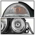 thumbnail image 2 of Spyder Mercedes Benz E-Class 95-99 Projector Headlights - LED Halo - Chrome - High H1 (Included) - Low H7 (Included) Fits select: 1995-1999 MERCEDES-BENZ E, 2 of 9