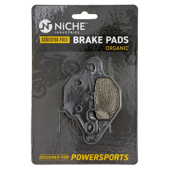 Niche Front Brake Pad Set for Suzuki RM80 DRZ125 Organic Motorcycle 519-KPA2541D