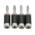 thumbnail image 4 of Speaker Connector,  Plated  6 Leaf Brass Banana Plug Safe  For Amplifiers, 4 of 8
