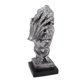thumbnail image 5 of El Silencio Es Estatuilla Del Arte Del Oro, Estatua Antideslizante Ampliamente Utilizada De La Cara Del Arte De La Decoración Para La Estantería, 5 of 8