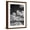 Brown Frame, variant on Art.com Cumulus Clouds Billowing over Texaco Gas Station along a Stretch of Highway US 66 Photographic Print by Andreas Feininger, 12" x 16"