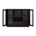 thumbnail image 7 of Pemberley Row MDF Wood Veneers Espresso Buffet Rectangular 47.3" Unassembled, 7 of 7