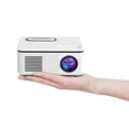 thumbnail image 3 of 1080P Mini Projector 30 Lumen Portable LED Light USB AV Port For Office Home Theater Outdoor US Plug, 3 of 5