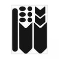 thumbnail image 1 of 2xBike Frame Protector Sticker Tape Bicicleta Proteger Cubierta Negro Sunnimix Protector de cuadro de bicicleta, 1 of 7