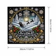 thumbnail image 3 of Christmas Diamond Painting Kit for Adults 12X12 Inch Santa Sleigh 5D Diy Rhinestone Art, Holiday Craft for Home Wall Decor, Festive Gift 1 Pack, 3 of 5