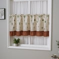 thumbnail image 7 of RBCKVXZ Blackout Valance Curtains for Kitchen Window Short Rod Pocket Curtain Panels for Small Window Bathroom Basement, 24" W x 79" L, 7 of 7