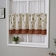 thumbnail image 5 of s,,Decoraciones de interior, Adornos, Cortinas con cenefa para cocina, ventanas, paneles de cortina con bolsillo para barra corta que bloquean la luz, para ventanas pequeñas, baños, sótanos, cortinas, 5 of 7