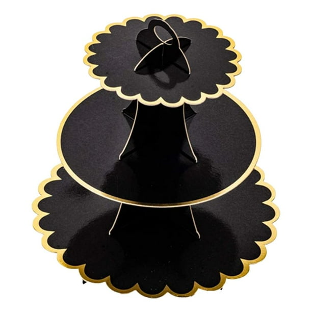 Cupcake Stand, Round Cardboard Cupcake Display Stand Dessert Pastry