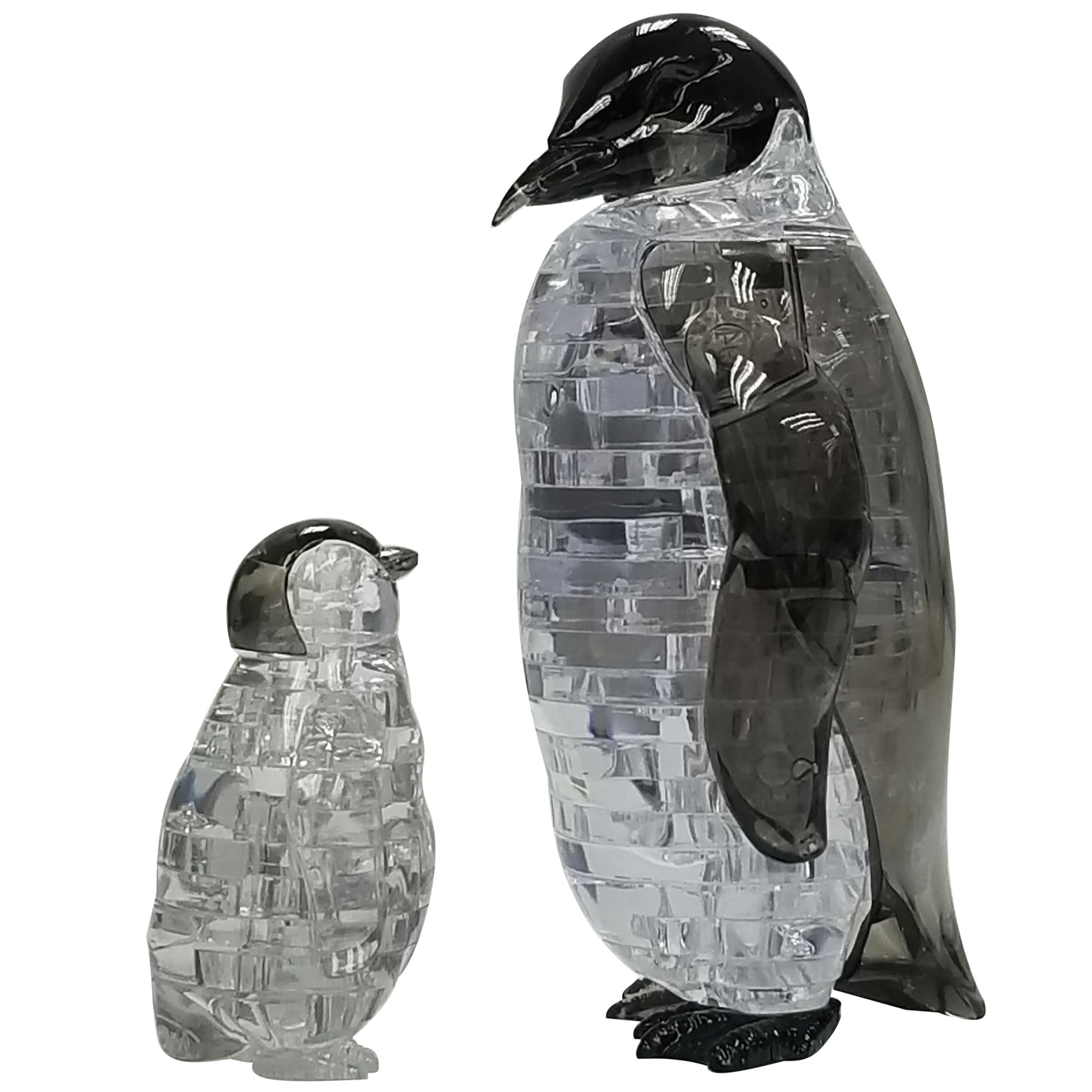 Penguin and Baby Original 3D Crystal Puzzle from BePuzzled, Ages 12 and Up