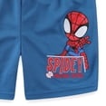 thumbnail image 6 of Marvel Spider-Man Short Sleeve T-Shirt and Mesh Short Set (Boys), 2 Piece Set, Sizes 2T-7, 6 of 6