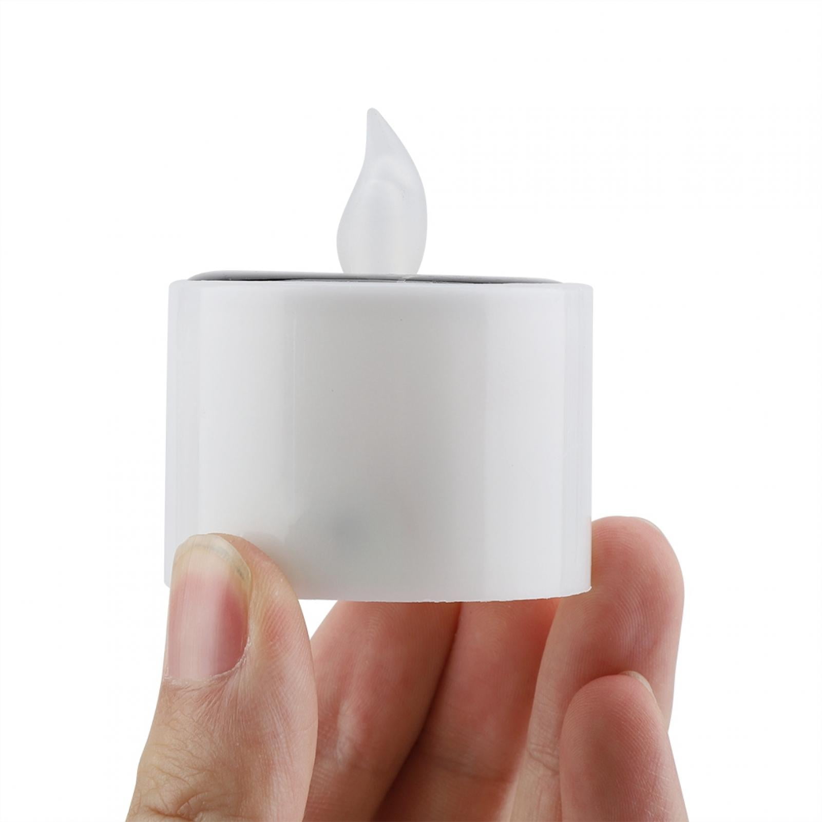 Kritne Solar LED Candle, Solar Tea Light,Solar Power Flameless Candle