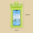 thumbnail image 2 of New Protection Hanging Cover PVC Touch Screen Waterproof Swim Bag Diving Cover Floating Airbag Phone Case BLACK, 2 of 8