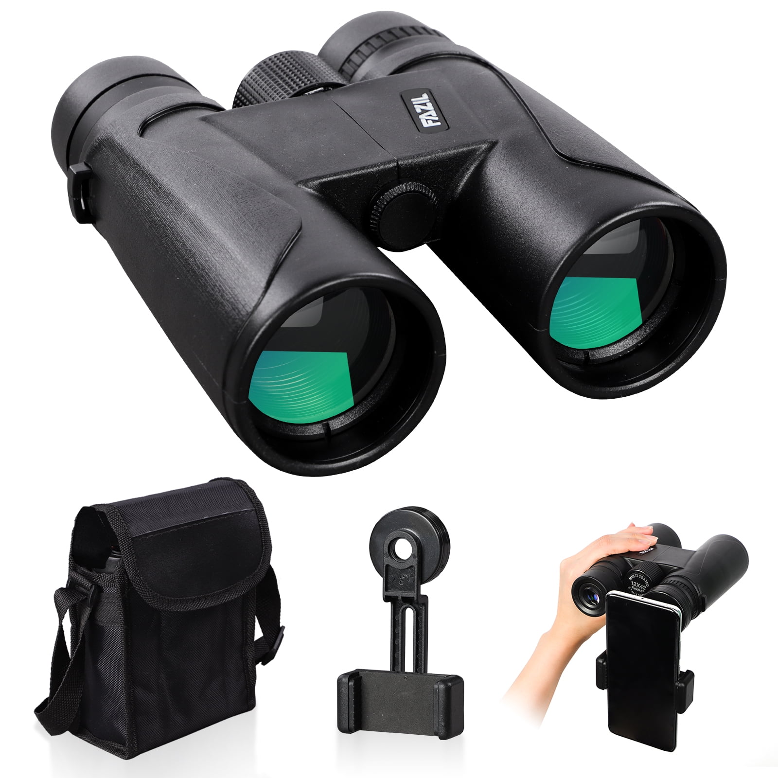 PAIPU 10X40 Compact Binoculars for Adult and Kid Professional HD Lightweight 