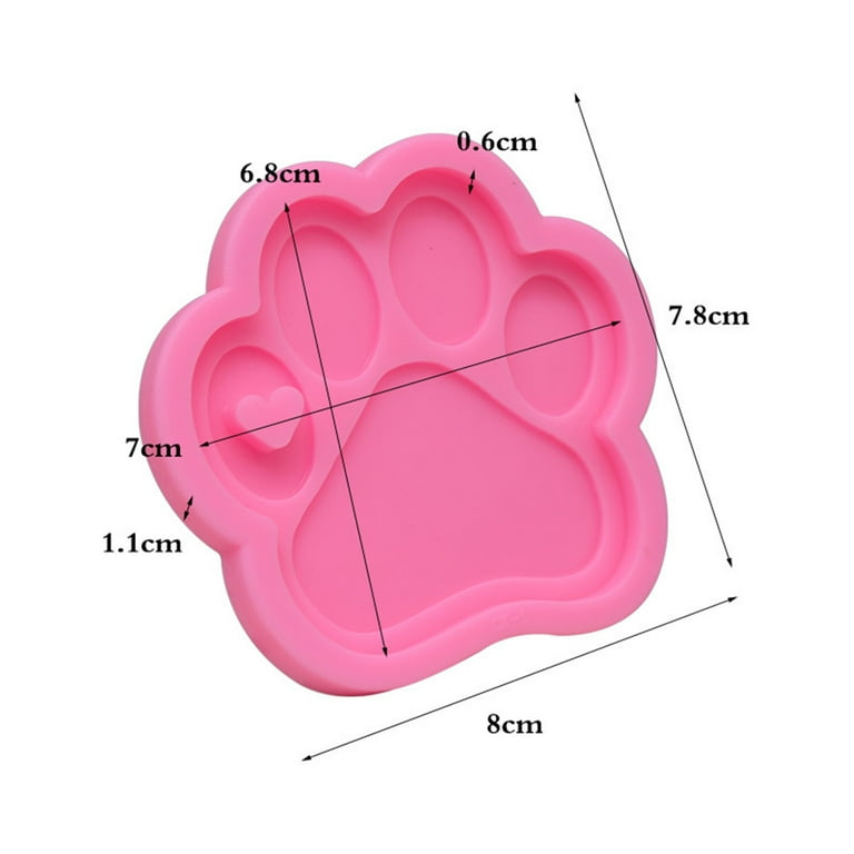  21 Pcs Pet Tag Resin Molds, FineGood Dog Tag Resin Mold  Silicone