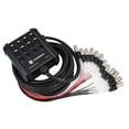 thumbnail image 1 of Divisor XLR Snake Cable PRORECK de 8 canales de 25 pies de largo, 1 of 8