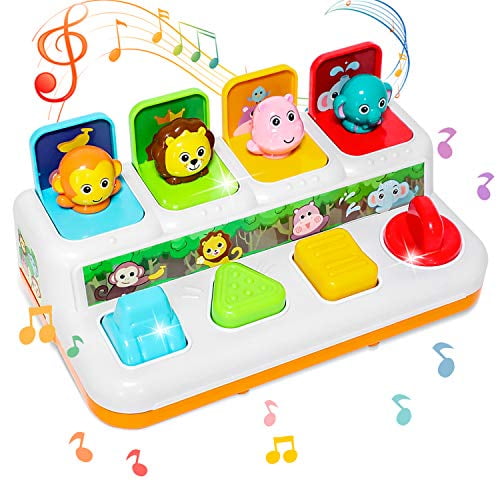 Piano and Drum 12 Months Infant LUKAT Baby Toy for 1 Year Old Toddler and 6 