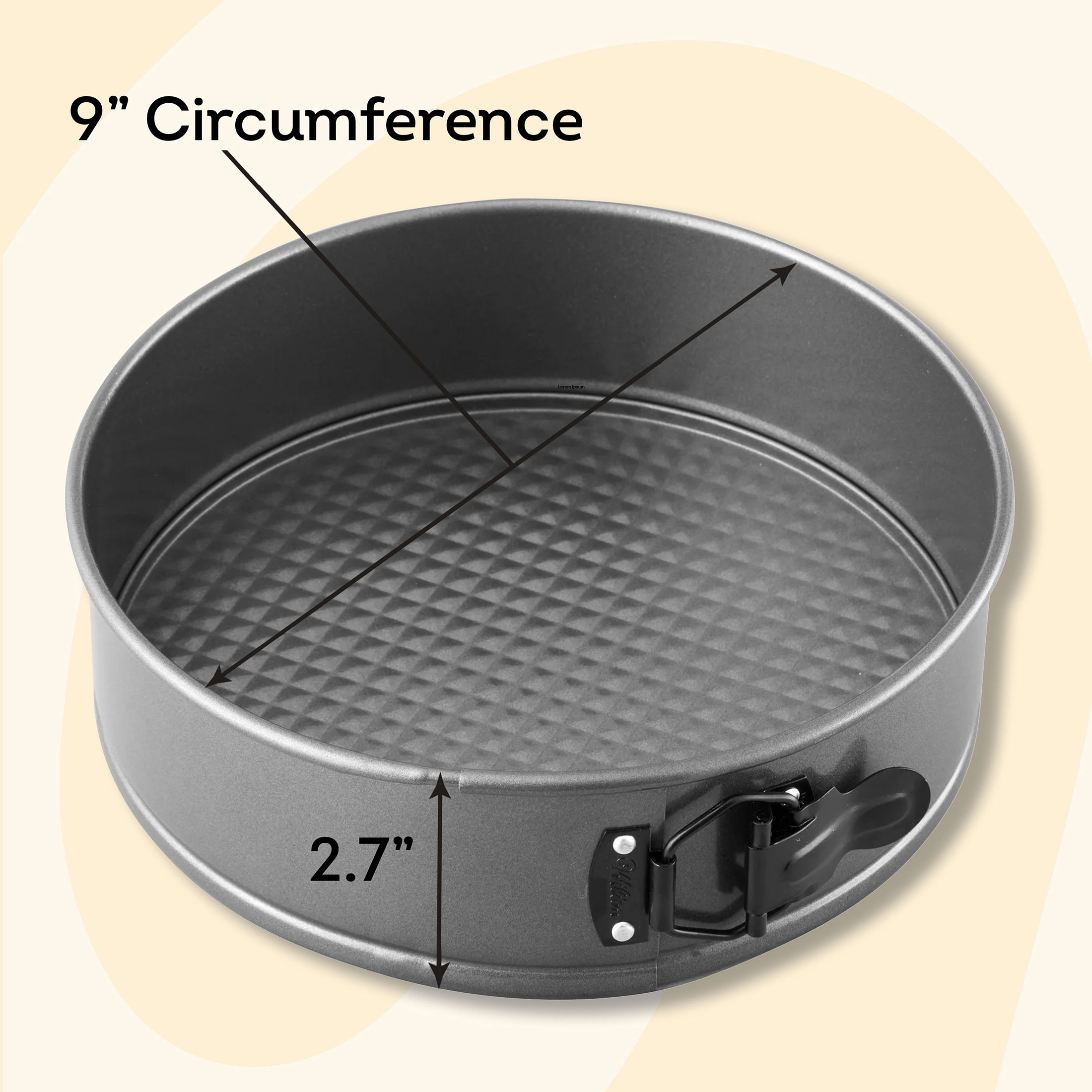Wilton Premium 9x3 Springform Cheesecake Pan photo 3