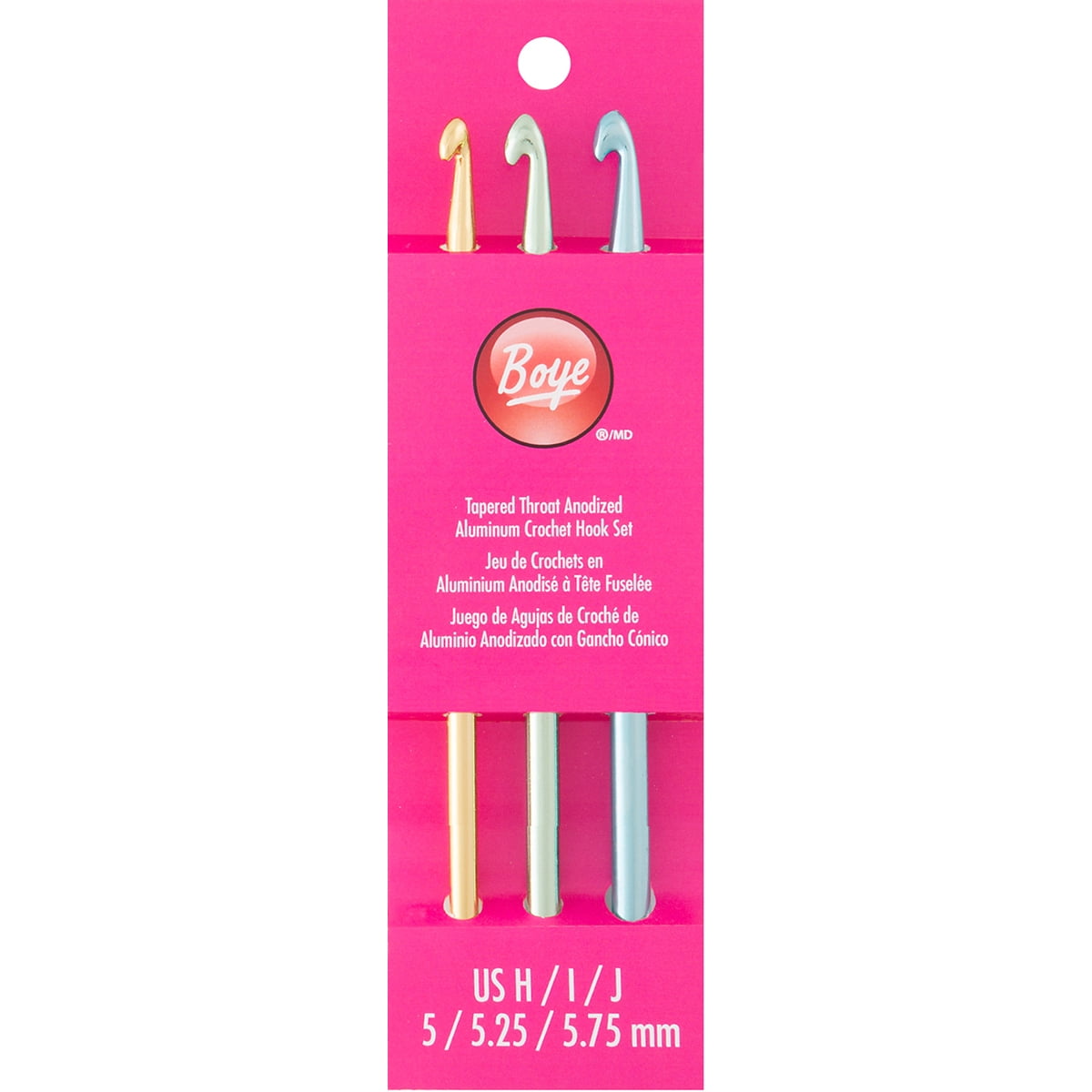 Aluminum Crochet Hook SetSizes H8 To J10