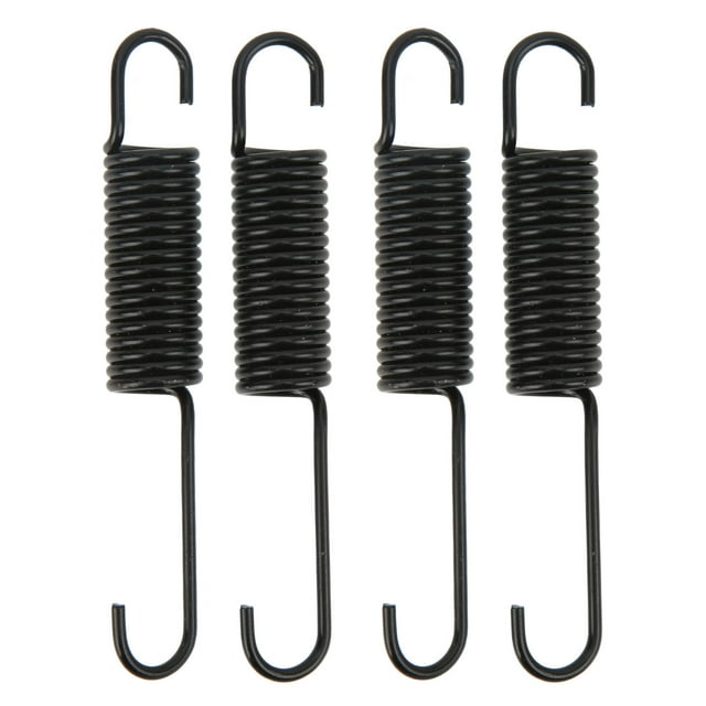 Kit de Ressort de Montage de Support Noir, 4pcs Support de Ressort Solide Support de Ressort Ensemble de Support de Moto Utilisation Pratique de Ressort