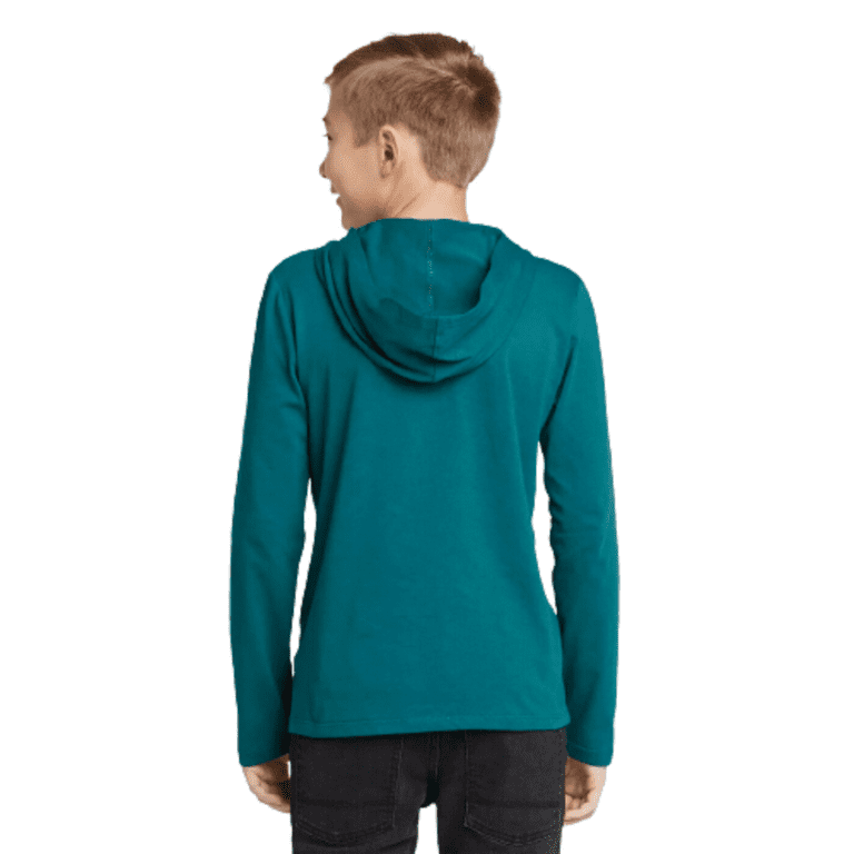 Hooded graphic tee sale