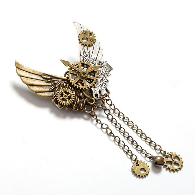 Gothic Steampunk Pinces à Cheveux Femmes Filles Punk Épingle à Cheveux Barrette Costumes Accessoire Cheveux