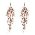 thumbnail image 2 of Flores de lirio artificiales colgantes en pack de 2 guirnaldas de flores artificiales para decoración exterior y del hogar, 2 of 6