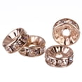 thumbnail image 1 of Spacer Charms Crystal DIY 50PCS Rhinestone Spacer Beads Loose Beads for Bracelet, 1 of 10