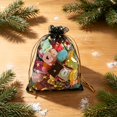 thumbnail image 6 of Moon Star Organza Bags - Wedding Favors with Drawstring, Black Organza Gift Pouch for Jewelry, Wedding, Valentine's Day, Christmas, Party Favor Bags, 6 of 7